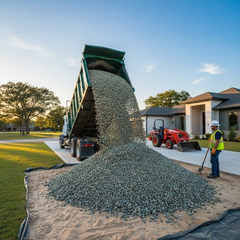 Decorative Gravel Delivery