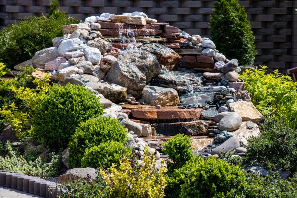 Rockscaping in Bella Vista