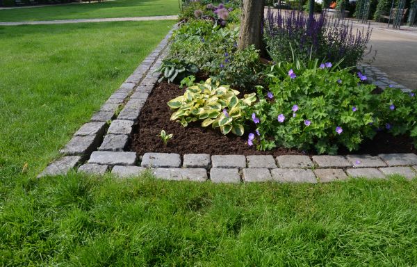 Flower Bed Mulching in Bella Vista