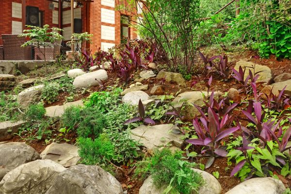 Rock Garden Landscaping in Bella Vista